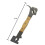 Multi-Purpose Hive Tool with Wooden Grip Hive Scraper,Bee Hive Tool Frame Lifter Uncapping Knife Beekeeping Tools 6