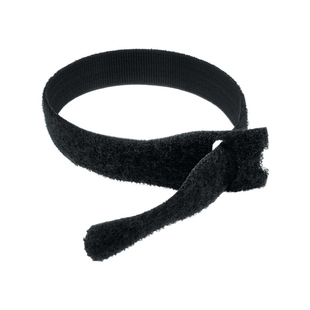 Cms Cables 200Mm X 12Mm Velcro Cable Ties 25Pk Black 5055781250217
