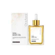 Silk Body Oil, Lightweight Non-Greasy Moisturizing, Nourishing Fast-Absorbing Skin Oil for Soft Smooth Skin, 100ml