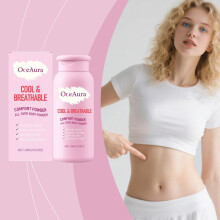 Dry Body Powder Large Capacity Powder for Skin Refresh Family Universal Cool Non-Sticky