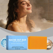 (100g) Gentle Cleansing Soap Mild Face and Body Soap Moisturizing Smooth Skin Brightening Glowing Skin Cleansing Bar