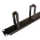 Cablenet 1u 100mm 5 Ring Cable Management Bar Black 1