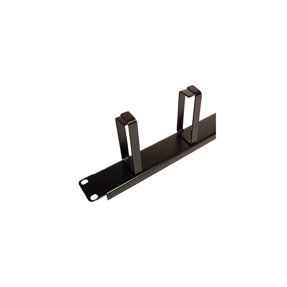 Cablenet 1U 100Mm 5 Ring Cable Management Bar Black 5056750315746
