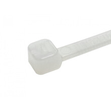 CDL 100mm x 2.5mm WHITE TIES-100PK