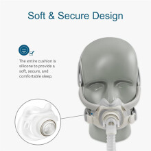 Vervangend Kussen voor AirFit F40 Full Face Cushion Siliconen Neustip Ventilator Mond- en Neusmasker Groot