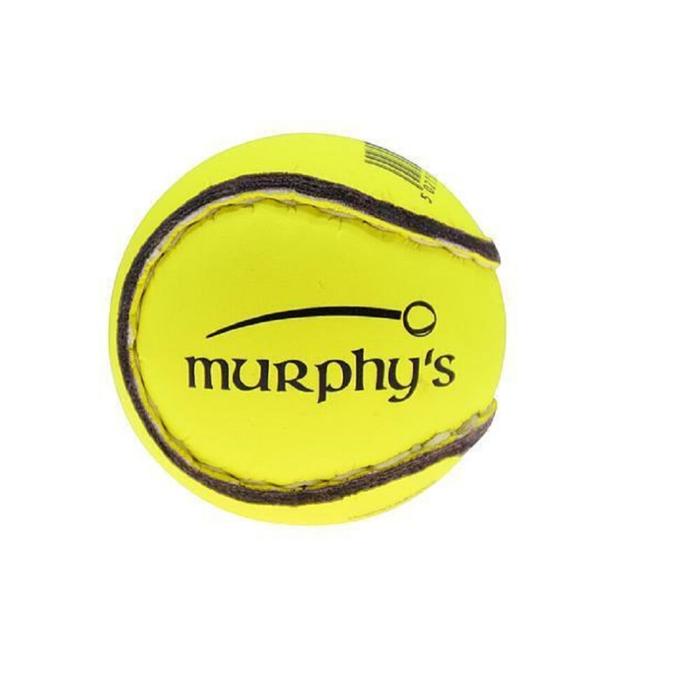Murphys (4, Fluorescent Yellow) Hurling Match Sliotar Ball