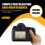 Black Rubber Wrapped Plastic Eyecup Eyepiece EB for   60Da 6D 5DII 6