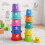 The Magic Toy Shop The Magic Toy Shop Toddler Stacking Cups 11 Piece Baby Nesting Toys Alphabet Learning Tower Blocks 2