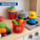 The Magic Toy Shop The Magic Toy Shop Toddler Stacking Cups 11 Piece Baby Nesting Toys Alphabet Learning Tower Blocks 6