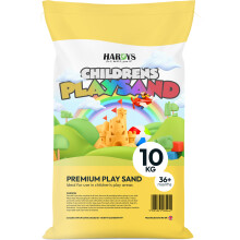 Hardys Play Sand For Kids, 10kg - Soft Fine Kids Sand, Screened for Sandpits, Sensory Trays, and Tables - Safe Outdoor & Indoor Playsand, Made In UK