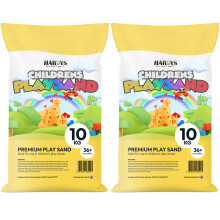 Hardys Play Sand For Kids, 20kg - Soft Fine Kids Sand, Screened for Sandpits, Sensory Trays, and Tables - Safe Outdoor & Indoor Playsand, Made In UK