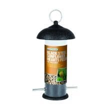 Gardman Black Steel Sunflower Heart Bird Feeder