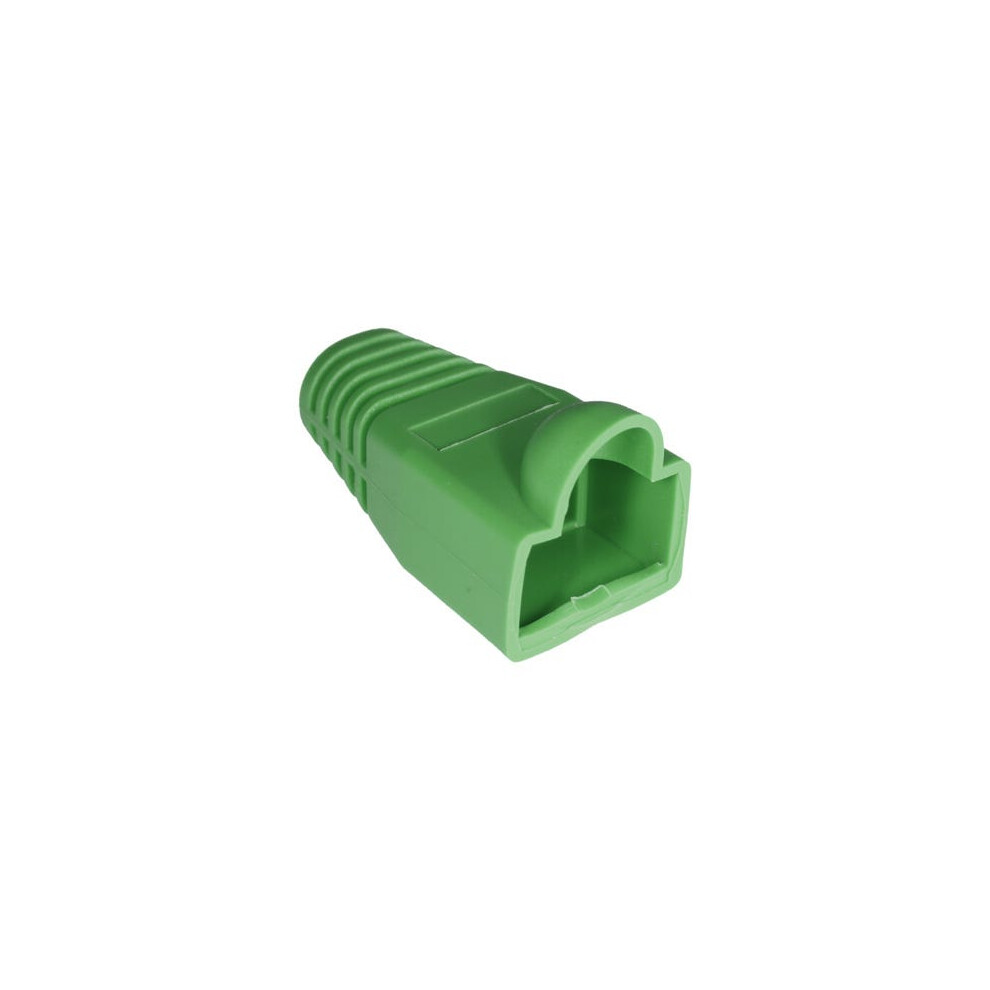 Cablenet RJ45 Bubble Boot Green 6mm