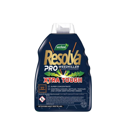 Westland Resolva Pro Xtra Tough Weedkiller Concentrate 1L