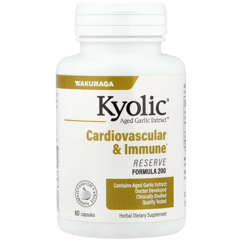 Kyolic, Extrait d'Ail Vieilli, Réserve, 60 Capsules