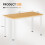 100CM Computer Desk Large Laptop PC Office Desk Home Study Table Workstation UK 3