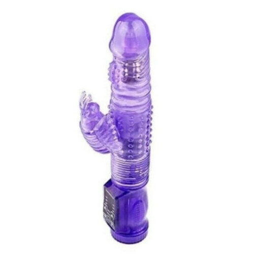 Vibrating Rabbit Clit Vibrator Stimulator G-Spot Clitoris Massager Passion Trhst 2