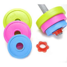 Children's Dumbbell Toy Sensory Equipment Children's Weightlifter Barbell Toy Set Dumbbell Toy Set - ya