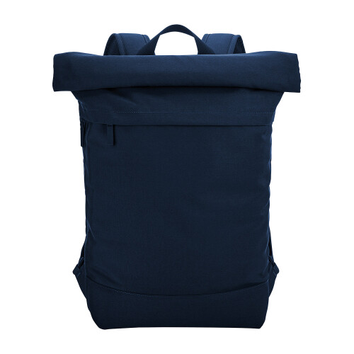 BagBase (One Size, French Navy) Bagbase Simplicity Roll Top 15L Backpack