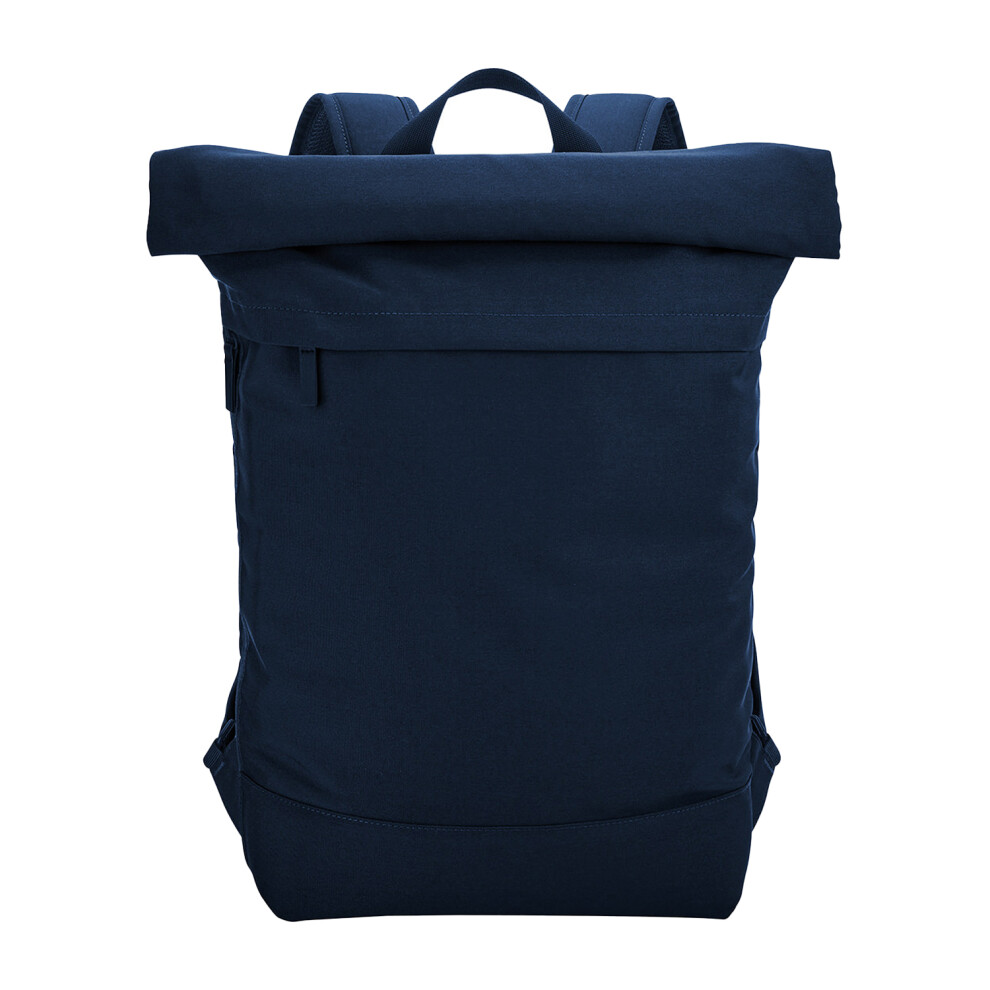 Bagbase (One Size, French Navy) Simplicity Roll Top 15L Backpack