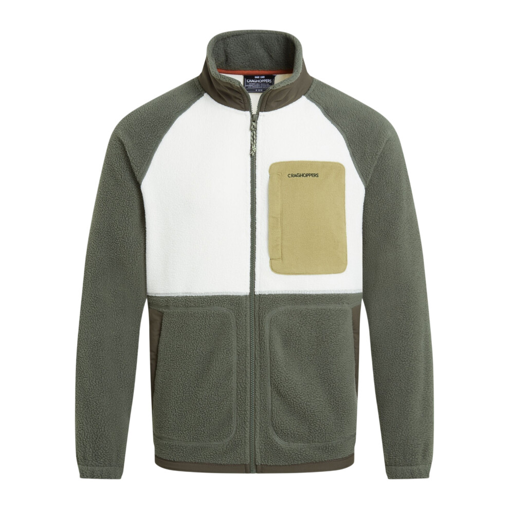 Craghoppers (Xl, Dark Sage/Ecru) Mens Dades Colour Block Jacket Multicoloured
