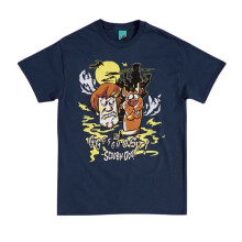 Scooby Doo Unisex Adult Ghost Cotton T-Shirt