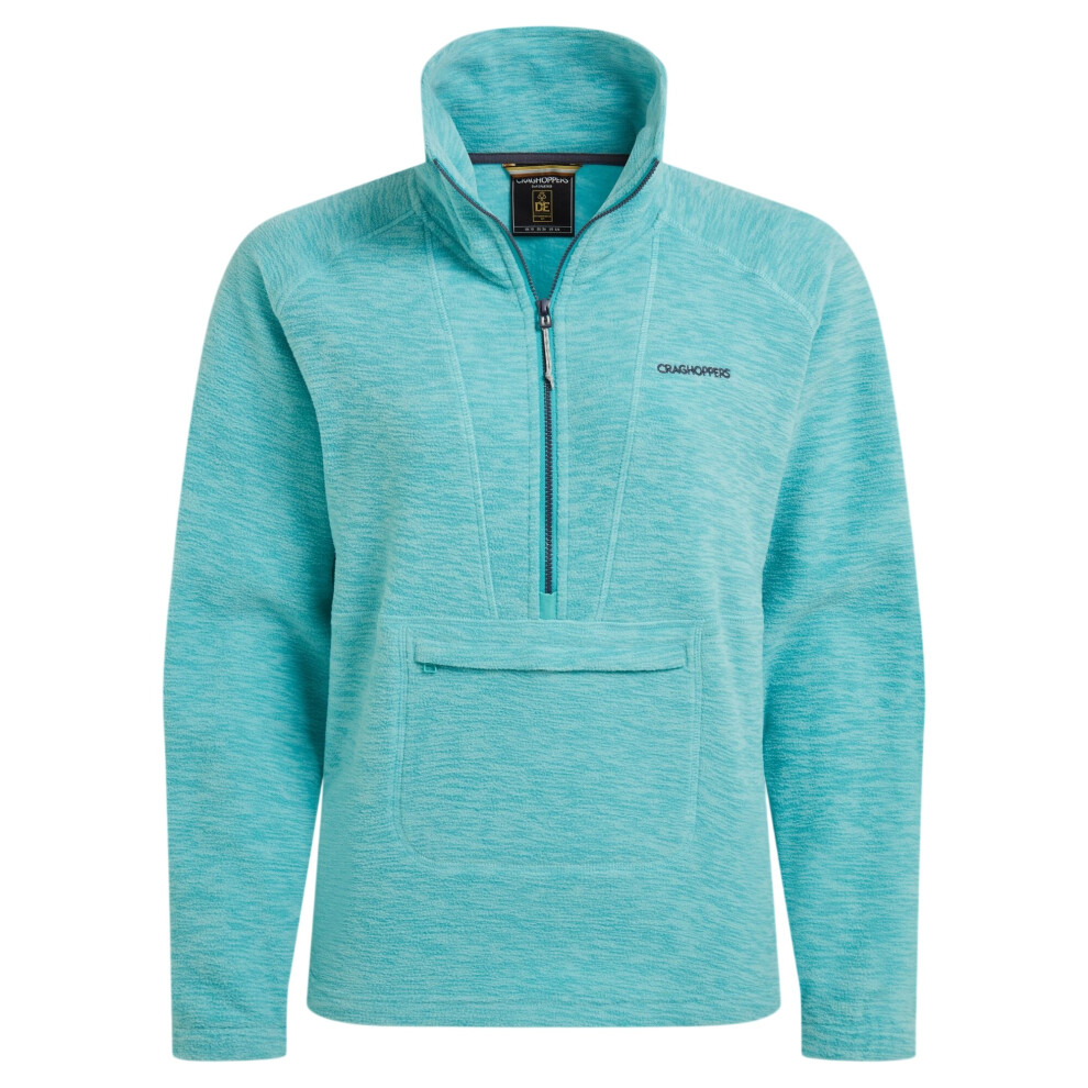 Craghoppers (10 Uk, Glazed Aqua) Womens/Ladies Esk Ii Half Zip Fleece Top