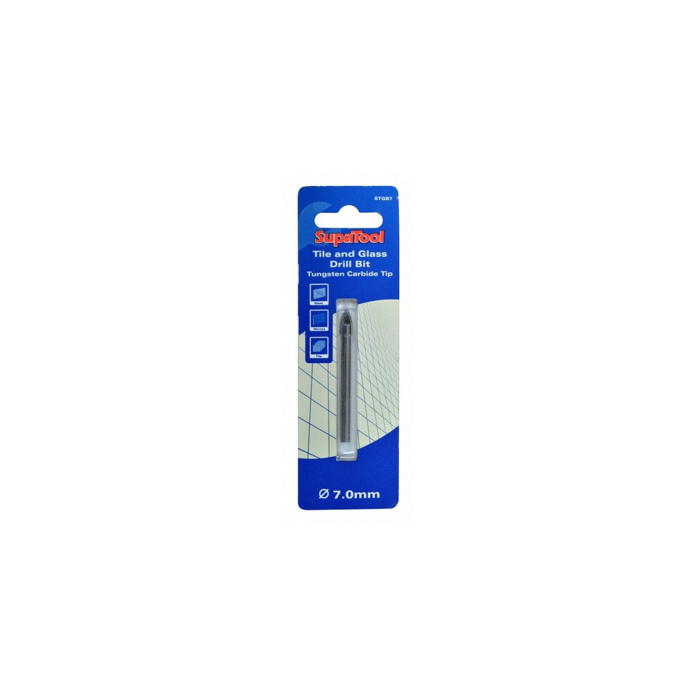 (5Mm, Silver) Supatool Glass Drill Bit 5059444089862
