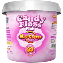 Mac- Corns - Mega Bucket Pink Candy Floss