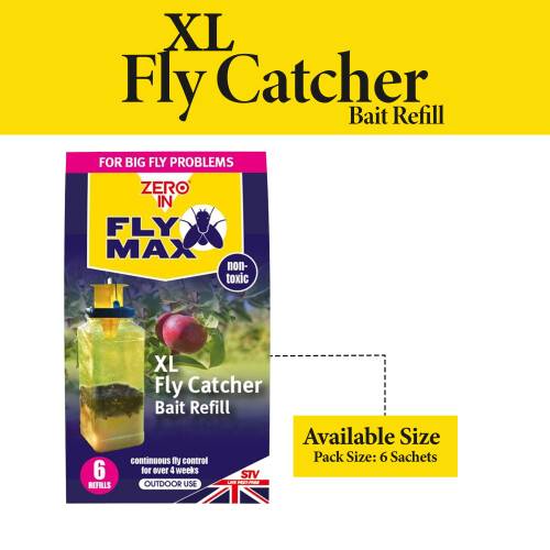 Fly Max XL Fly Trap Bait Refill 6 Pack 1