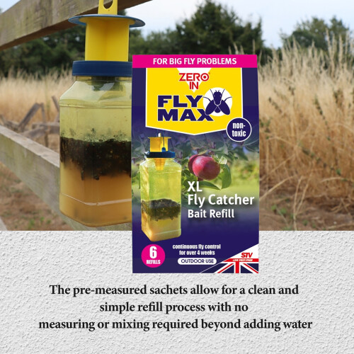 Fly Max XL Fly Trap Bait Refill 6 Pack 2