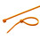 Cablenet Cabletie 4.8mm x 200mm Orange (PK 100) 1