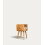 Curved Wooden Bedside Table with Drawer and Shelf 4