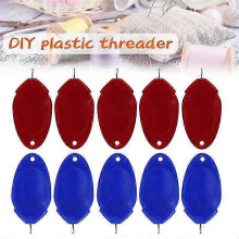 50pcs Simple Threader Iron Wire Simple Threader Old Man DIY Handwork Sewing Tools Needle Wear Line Sheet Tools