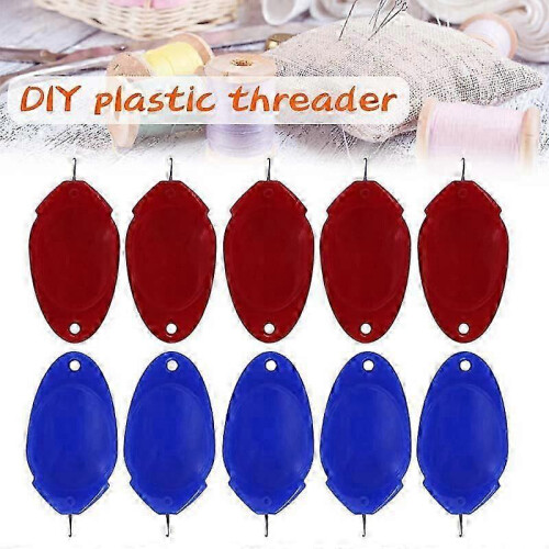 50pcs Simple Threader Iron Wire Simple Threader Old Man DIY Handwork Sewing Tools Needle Wear Line Sheet Tools