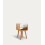 Scandi Rounded Slim Bedside Table 1-Drawer Storage 3