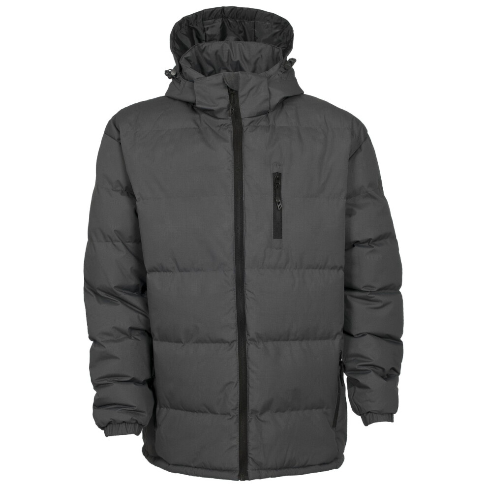 Trespass (Xl, Flint) Mens Clip Padded Jacket