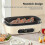 Electric Skillet with Removable Pan 1200W Adjustable Temperature Nonstick 1