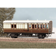 Parkside PC613 GWR 4 Wheel Coach Kit HO/OO Gauge