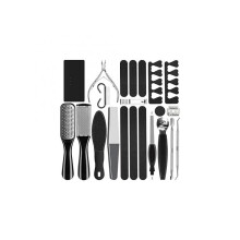Pedicure Kit, 26 in 1 Professional Pedicure Tools Set, Stainless Steel Foot Care Kit, Foot Rasp, Dead Skin Remover, Pedicure Kit for Men, Women,