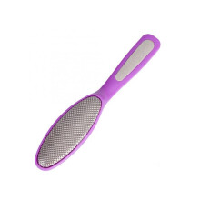 (Purple) (Purple) Stainless Steel Foot File & Callus Remover Tool
