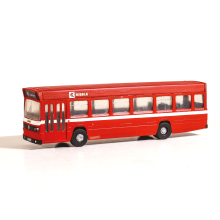 Modelscene 5142 Leyland National Single Decker Bus, Red Vari-kit HO/OO Gauge