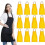 12pcs Plain Bib Aprons with 2 Pockets Unisex Commercial Apron Bulk 1