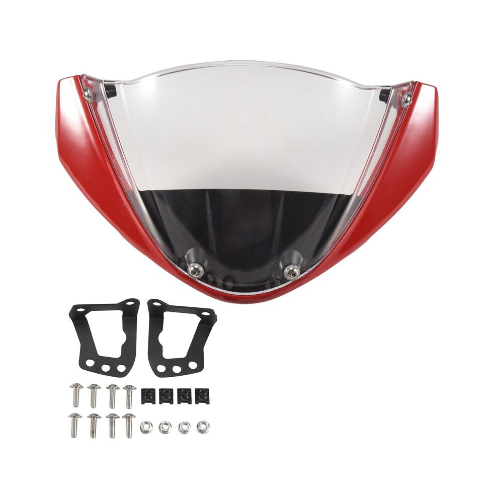 Motorcycle Windshield Cover Windshield Fairing For 696 795 796 M1100, Red 6034253283181