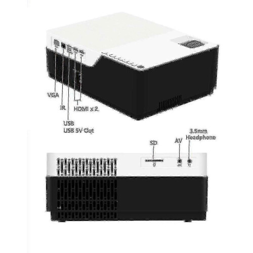1080p Full Hd 3d Home Theater Projector Led Video