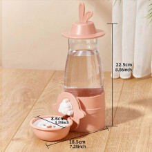 (blue) Rabbits Water Feeder Rabbits Automatic Feeder Water Rabbits Water Dispenser Rabbits Feeding Watering Pet Feeder Cage Mount White