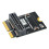 M.2 NGFF E-Key to E- Key Convert Adapter Card for AX200/201/210 WiFi Card Vertical Installation 1