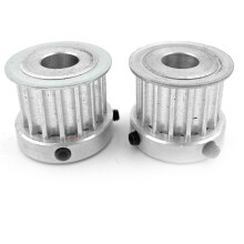 16 Tanden Katrol voor Skateboard N63 Motor 10mm As 16T Katrol Vervanging voor Elektrisch Skateboard Past op HTD-5M Riem, 2 Stuks