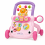 Baby Activity Walker Push Along Learning Toy Pink 1