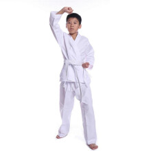 (130cm) Kids Karate Training Suit Light Weight Karate Gi Set Karate Trousers Jackets Breathable Karate Uniform Taekwondo Suit 150cm